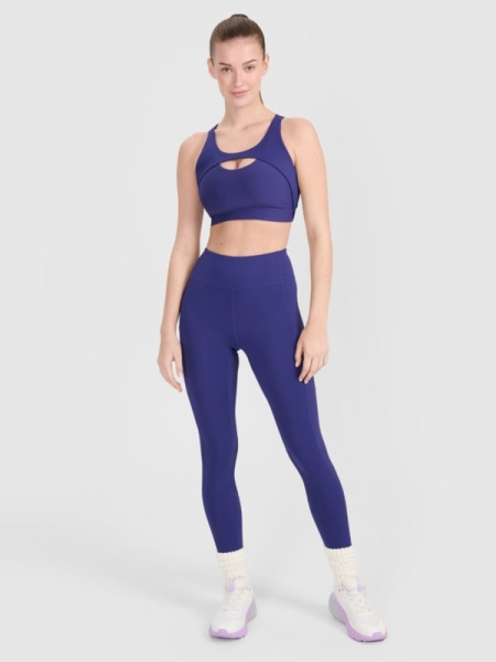 Leggings para Mujer - Azul Marino - 4FWSS25TFTIF304    