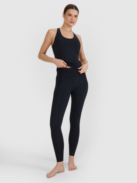 Leggins Quick Dry para Mujer - Negro - 4FWSS25TFTIF323    