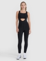 Leggings de Ciclismo para Mujer - Negro - 4FWSS25TFTIF331