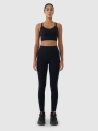 Leggings Sin Costuras para Mujer - Negro - 4FWSS25TFTIF380     