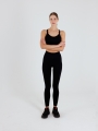 Leggings Sin Costuras para Mujer - Negro - 4FWSS25TFTIF380     