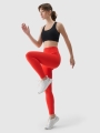 Leggings de entrenamiento sin costuras para mujer - rojo 4FWSS25TFTIF380 Rojo