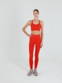 Leggings Sin Costuras para Mujer - Rojo - 4FWSS25TFTIF380      