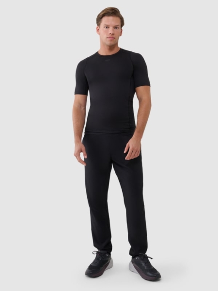 Pantalones de Chándal de Secado Rápido para Hombre - Negro - 4FWSS25TFTRM0835    