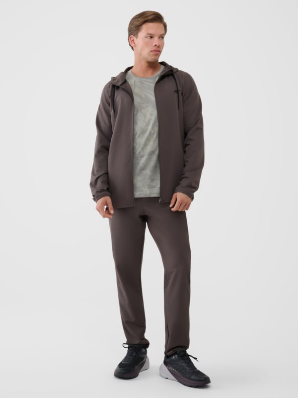 Pantalones de Chándal de Secado Rápido para Hombre - Marron - 4FWSS25TFTRM0781