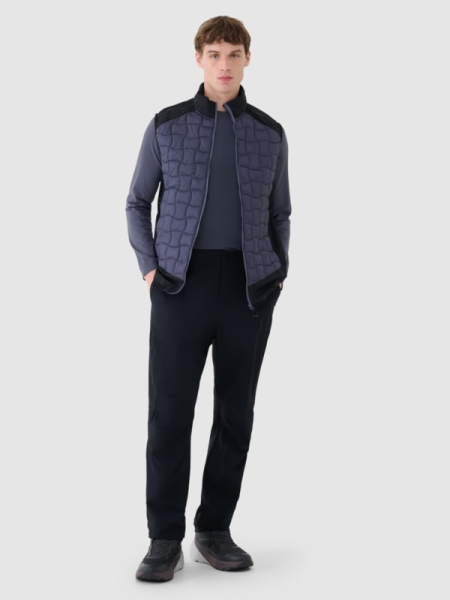 Pantalones Trekking de Secado Rápido para Hombre - Negro - 4FWSS25TFTRM0790