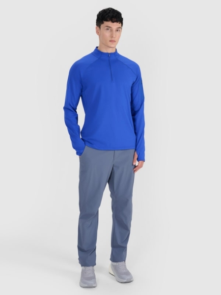 Pantalones Trekking de Secado Rápido para Hombre - Azul Marino - 4FWSS25TFTRM0790