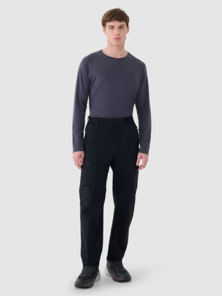 Pantalón Trekking 2 en 1 para Hombre - Negro - 4FWSS25TFTRM0792 