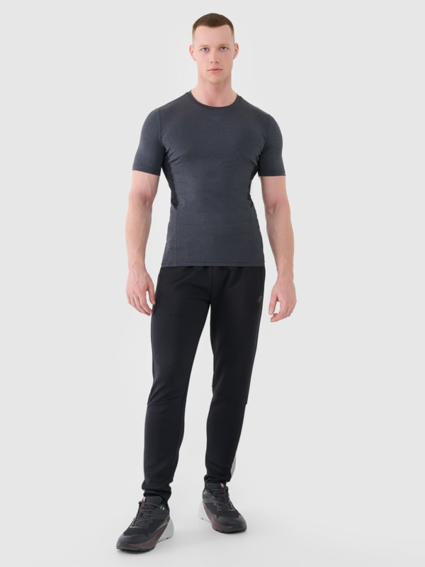 Pantalones de Chándal de Secado Rápido para Hombre - Negro - 4FWSS25TFTRM0836