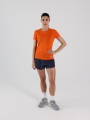 Camiseta running mujer regular - naranja 4FWSS25TFTSF1265 naranja