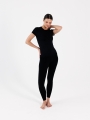 Camiseta de yoga de secado rápido para mujer - negro 4FWSS25TFTSF1270 negro