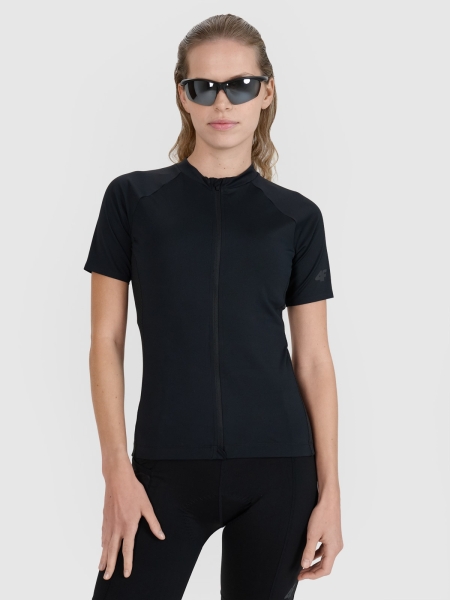 Camiseta ciclismo mujer secado rápido - negro 4FWSS25TFTSF1291 negro