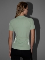 Camiseta ciclismo mujer secado rápido - turquesa 4FWSS25TFTSF1291 turquesa