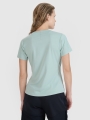 Camiseta ciclismo mujer secado rápido - turquesa 4FWSS25TFTSF1433 turquesa