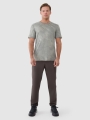 Camiseta de entrenamiento regular de secado rápido para hombre - caqui 4FWSS25TFTSM1216 oliva/caqui