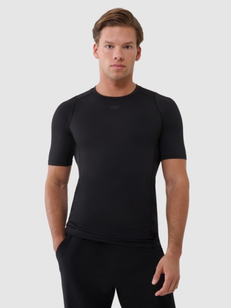 Camiseta de entrenamiento de secado rápido para hombre - negro 4FWSS25TFTSM1218 negro