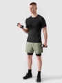 Camiseta de entrenamiento de secado rápido para hombre - negro 4FWSS25TFTSM1218 negro