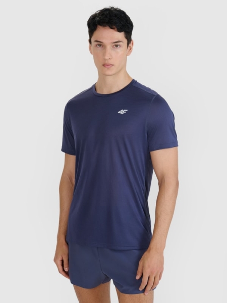 Camiseta running hombre regular secado rápido - gris 4FWSS25TFTSM1260 gris