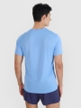 Camiseta running regular secado rápido hombre - azul 4FWSS25TFTSM1260 azul