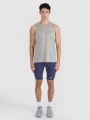 Camiseta de tirantes regular de running de secado rápido para hombre - gris 4FWSS25TFTSM1261 gris