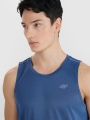 Camiseta de tirantes regular de running de secado rápido para hombre - azul marino 4FWSS25TFTSM1261 azul marino