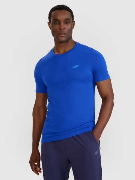 Camiseta de running de secado rápido para hombre - azul 4FWSS25TFTSM1262 azul