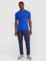 Camiseta de running de secado rápido para hombre - azul 4FWSS25TFTSM1262 azul