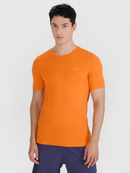 Camiseta de running de secado rápido para hombre - naranja 4FWSS25TFTSM1262 naranja