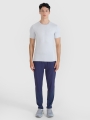 Camiseta de running slim de secado rápido para hombre - gris 4FWSS25TFTSM1263 gris