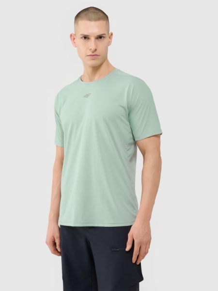 Camiseta de ciclismo de secado rápido para hombre - verde 4FWSS25TFTSM1434 turquesa