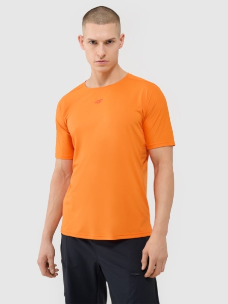 Camiseta de ciclismo de secado rápido para hombre - naranja 4FWSS25TFTSM1434 naranja
