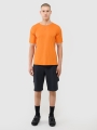 Camiseta de ciclismo de secado rápido para hombre - naranja 4FWSS25TFTSM1434 naranja