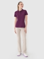 CAMISETA POLO 4FWSS25TPTSF359 violeta