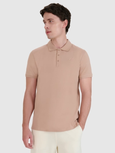 CAMISETA POLO 4FWSS25TPTSM407 Beige