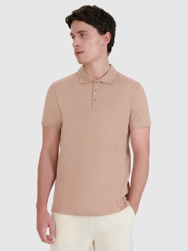 CAMISETA POLO 4FWSS25TPTSM407 Beige