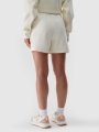 Pantalón corto de chándal para mujer - blanco 4FWSS25TSHOF529 Blanco
