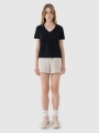 Bermudas para Mujer - Beige - 4FWSS25TSHOF539   