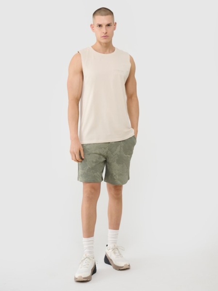 Bermudas para Hombre - Oliva/Caqui - 4FWSS25TSHOM526  