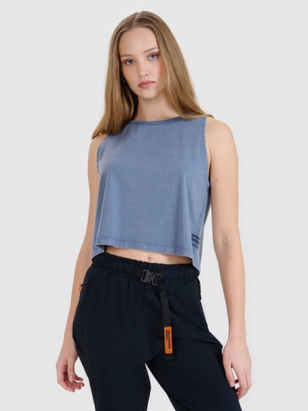 SLEEVELESS 4FWSS25TSLEF160 azul marino