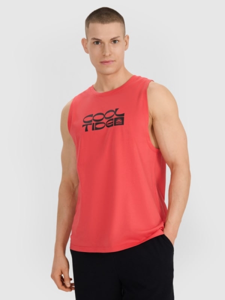 Camiseta de Tirantes para Hombre - Rojo - 4FWSS25TSLEM123                                            