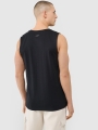 Camiseta de tirantes oversize para hombre - negro 4FWSS25TSLEM128 negro
