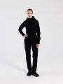 Chaqueta Softshell Cortaviento con Membrana 10000 para Mujer - Negro - 4FWSS25TSOFF315