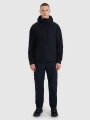 Chaqueta Softshell Cortaviento con Membrana 10000 para Hombre - Negra - 4FWSS25TSOFM313