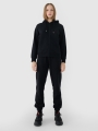 Sudadera con capucha y cremallera para mujer - Negro 4FWSS25TSWSF1541 negro