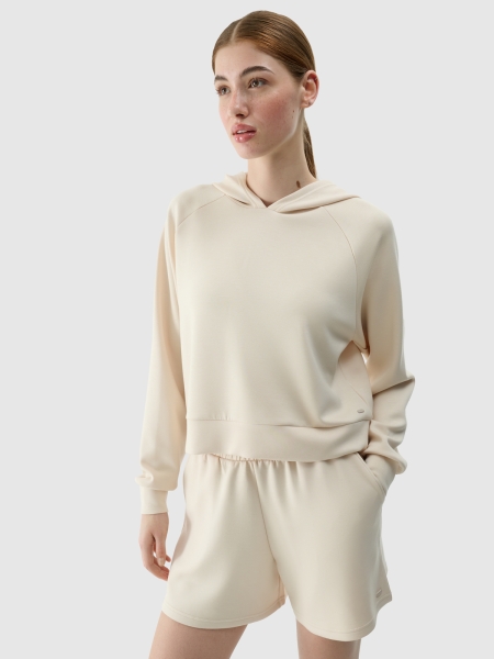 SUDADERA 4FWSS25TSWSF1562 Beige