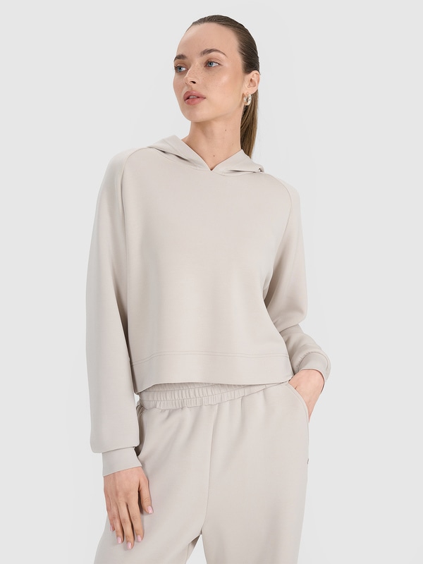 Sweatshirt para Mujer - Beige - 4FWSS25TSWSF1562        