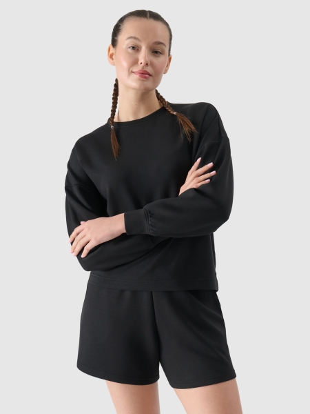 SUDADERA 4FWSS25TSWSF1576 negra