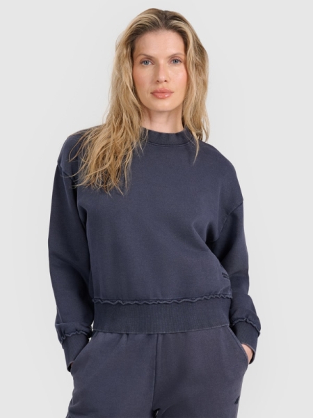 Sweatshirt para Mujer - Gris - 4FWSS25TSWSF1742        