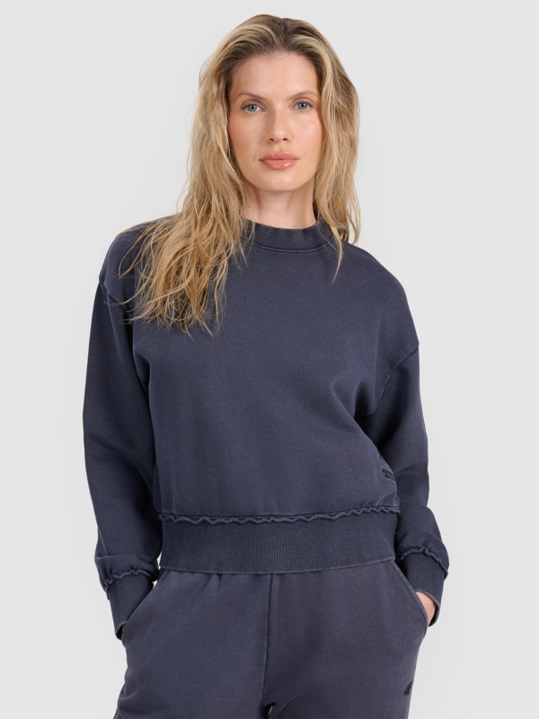 Sweatshirt para Mujer - Gris - 4FWSS25TSWSF1742        