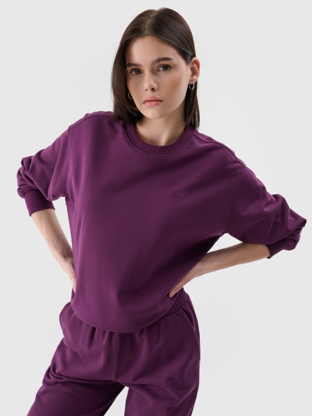 SUDADERA 4FWSS25TSWSF1769 violeta